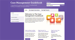 Desktop Screenshot of casemanagementguidebook.ie